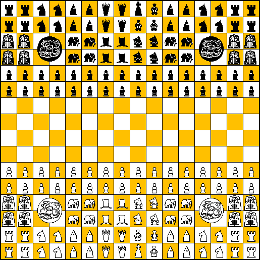 Giant 
Chess Setup