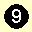 circle with a 9
