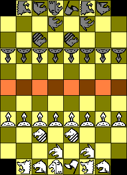 Beastmaster Chess setup